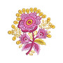 Flower Embroidery Pattern