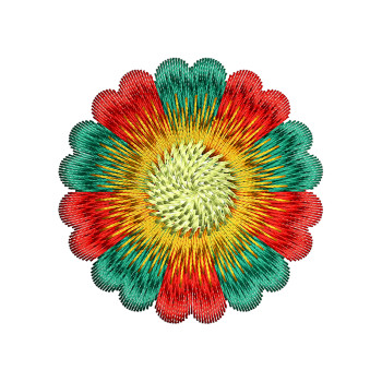 Flower Motifs For Embroidery