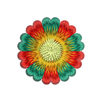 Flower Motifs For Embroidery