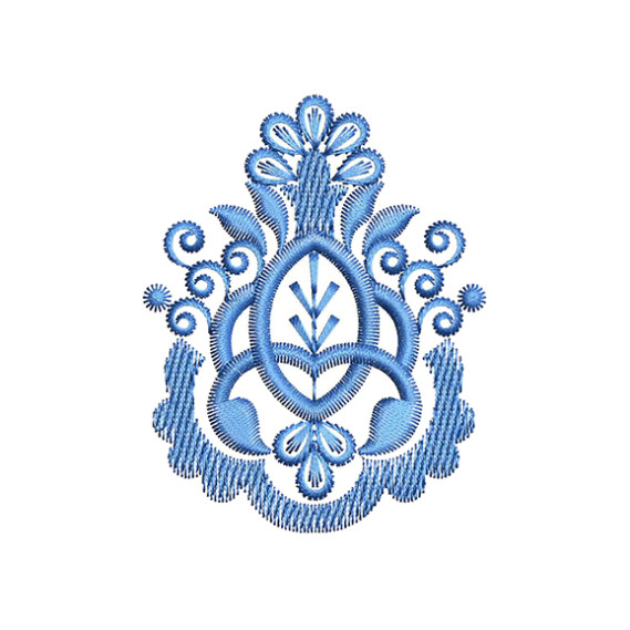 Foot Stool Embroidery Design