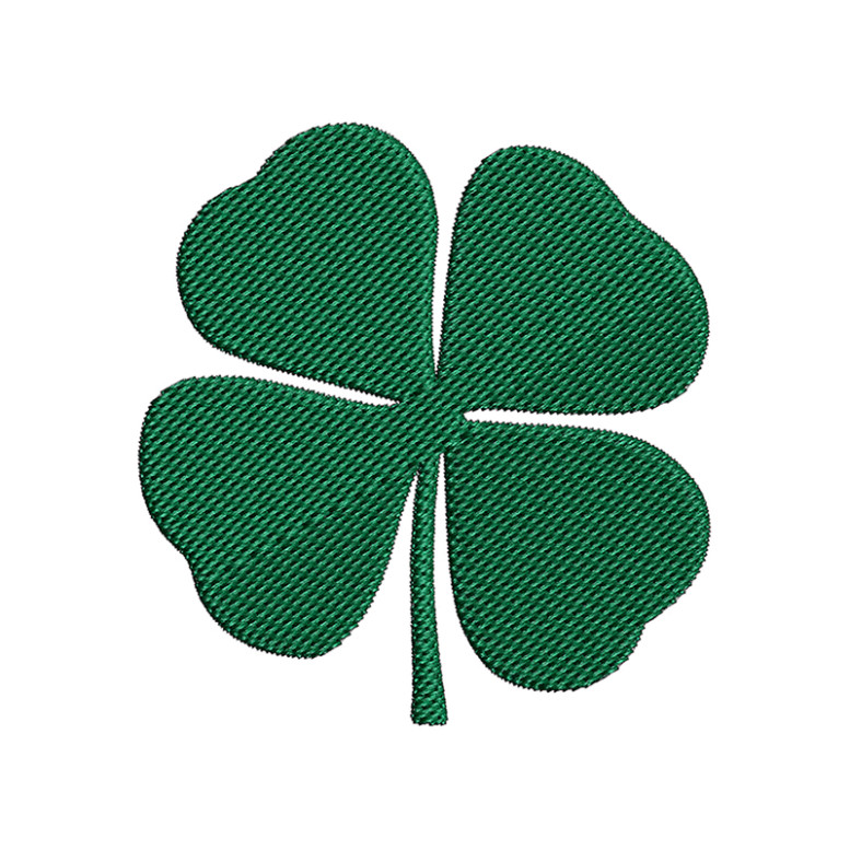 Four Leaf Clover Embroidery Design