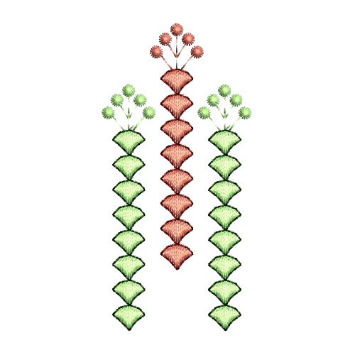 Geometric Machine Embroidery Design