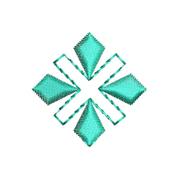 Geometry shape Small Patch Embroidery