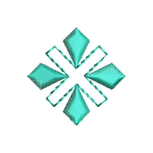 Geometry shape Small Patch Embroidery