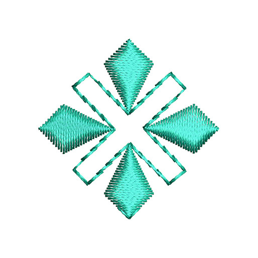 Geometry shape Small Patch Embroidery