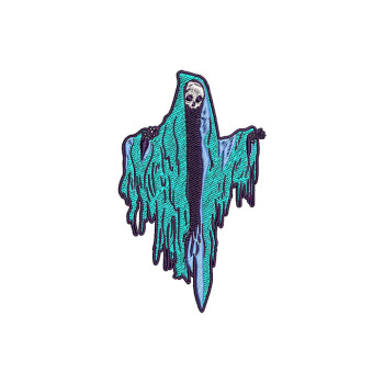 Ghost Embroidery Design