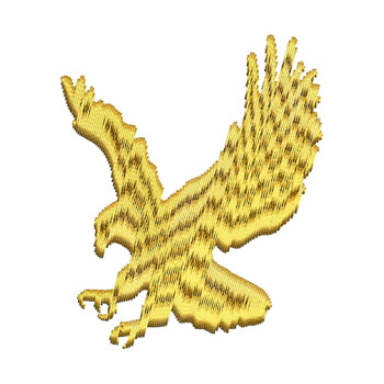 Hwak Eagle Embroidery Design