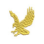 Hwak Eagle Embroidery Design