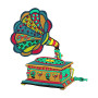 Gramophone Embroidery Design