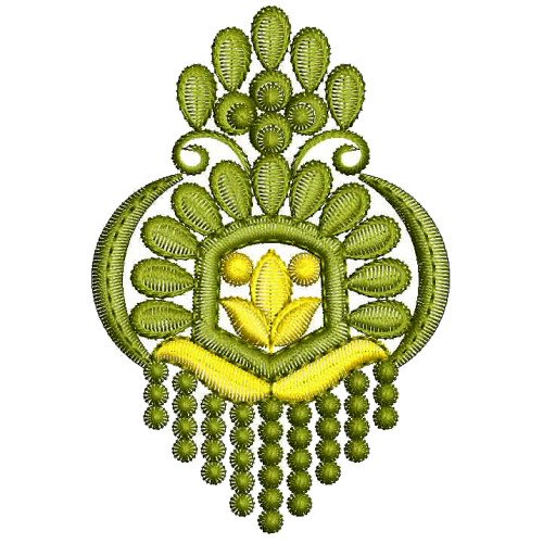 Hand Kerchief Embroidery Design 25298