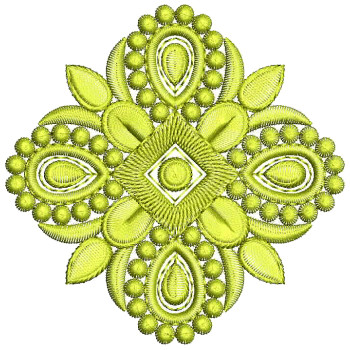 Handkerchief Applique Embroidery Design 25379