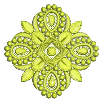 Handkerchief Applique Embroidery Design 25379