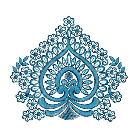 Heart Shape Embroidery Applique