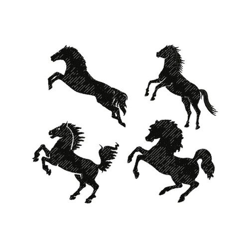 Horse Racing Embroidery Designs