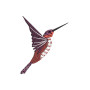 Hummingbird Embroidery Design