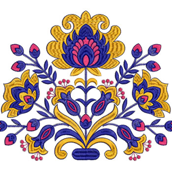Hungarian Falk Design Embroidery Design