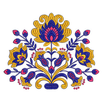 Hungarian Falk Design Embroidery Design