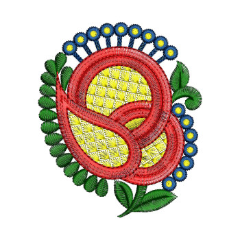 Indian Patch Design For Heavy Bridal Wear Dresses 15290