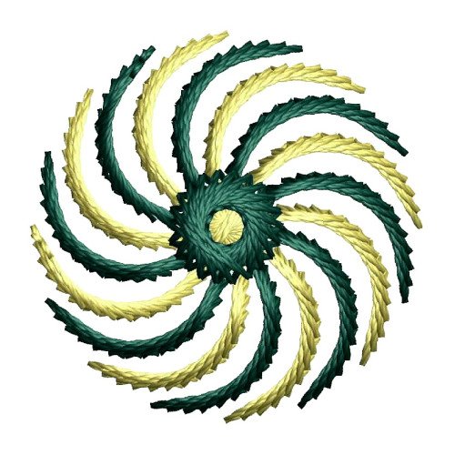 Innovative Applique Embroidery Design 25056