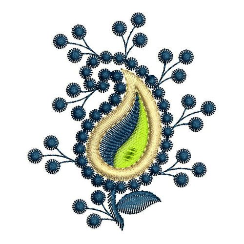 Innovative Style Applique Embroidery Design 25361