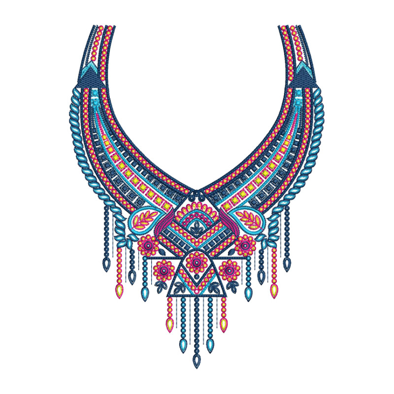 Abaya Embroidery Design