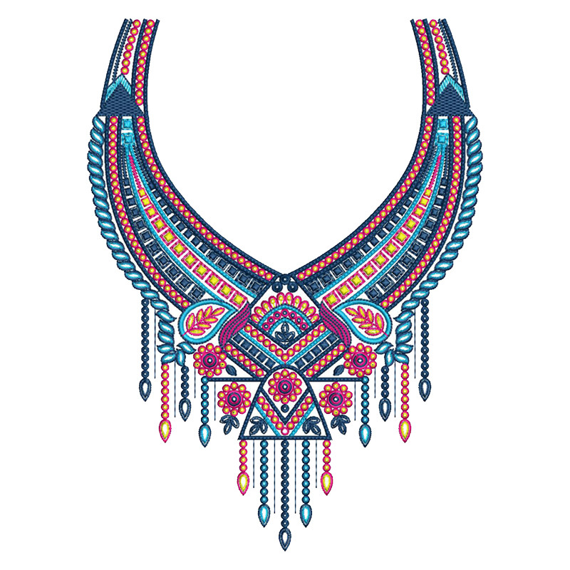 Abaya Embroidery Design