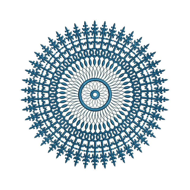 Islamic Symbol Mandala Embroidery