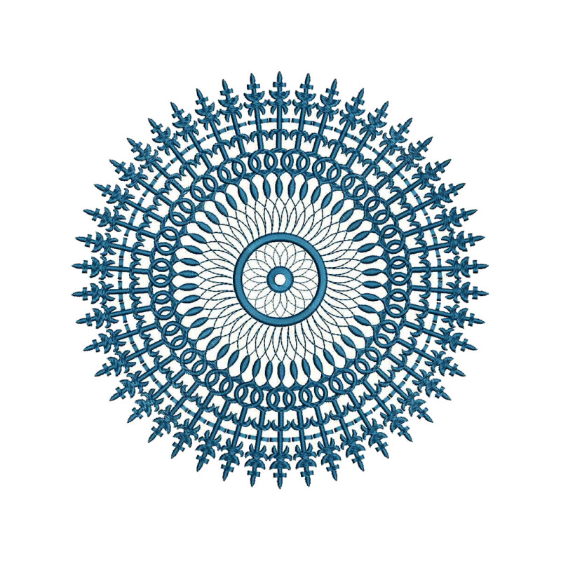 Islamic Symbol Mandala Embroidery