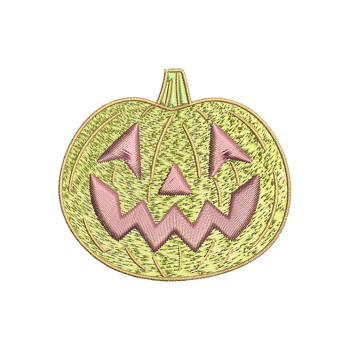 Jack O Lantern Embroidery Design