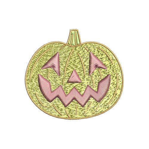 Jack O Lantern Embroidery Design