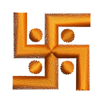 Jainism Embroidery Symbol