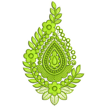 Jeans Butta Embroidery Design 25301