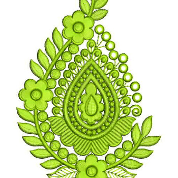 Jeans Butta Embroidery Design 25301