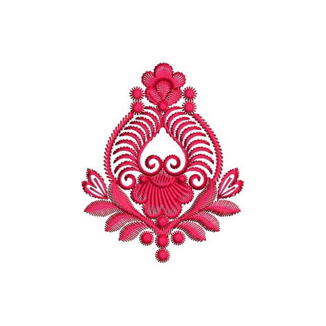 Jumka Style Embroidery Butti