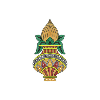 Kalash Embroidery Design