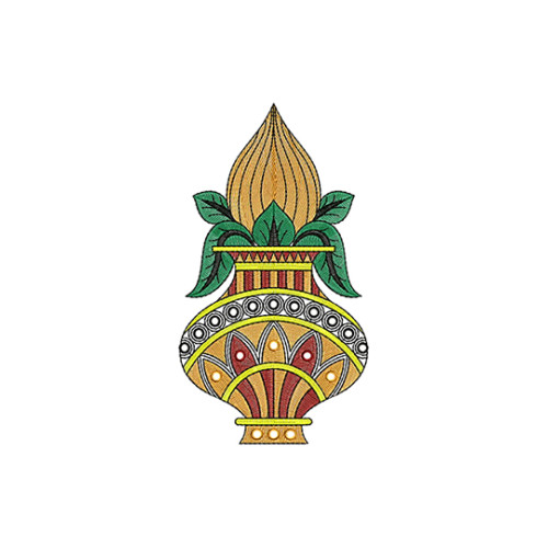 Kalash Embroidery Design