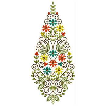 Kashmiri Embroidery Curtains Design