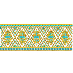 Kashmiri Embroidery Design For Shawl