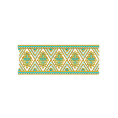 Kashmiri Embroidery Design For Shawl