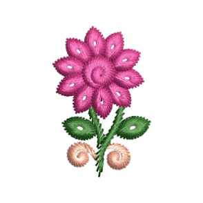 Kids Frock Embroidery Design