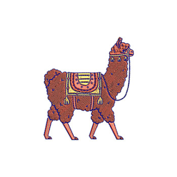 Llama Embroidery Pattern