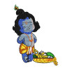 Lord Krishna Embroidery Design