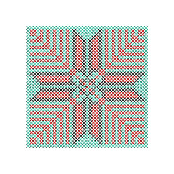 Machine Embroidery Christmas Placemats