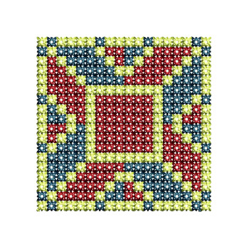 Machine Embroidery Cross Stitch Design