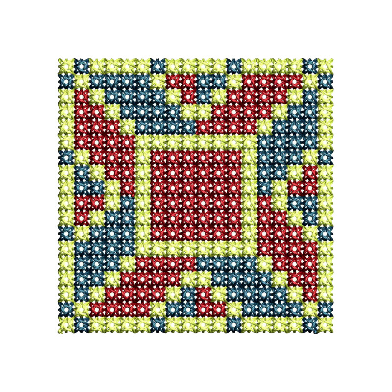 Machine Embroidery Cross Stitch Design