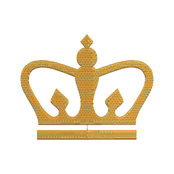 Machine Embroidery Crown
