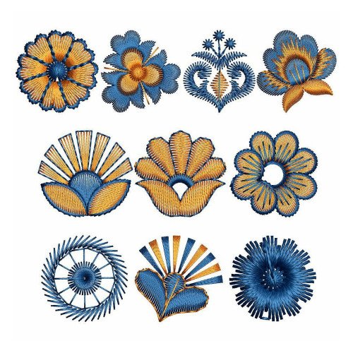 Machine Embroidery Design Bundle