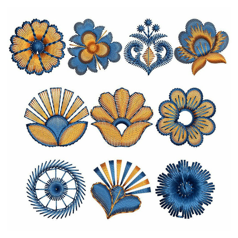 Machine Embroidery Design Bundle