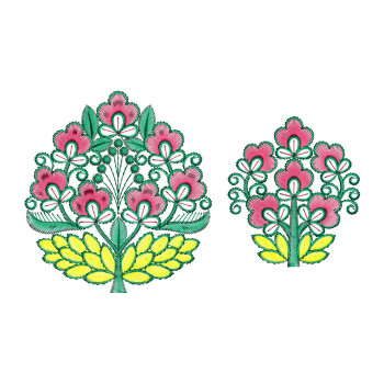 Machine Embroidery Placemats Design