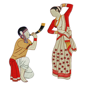 Madhubani Embroidery Design